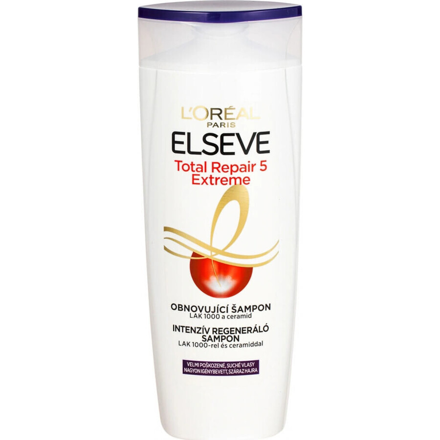 CHAMPÚ ELSÉVE TOTAL REPAIR EXTREME 1×250 ml, champú regenerador