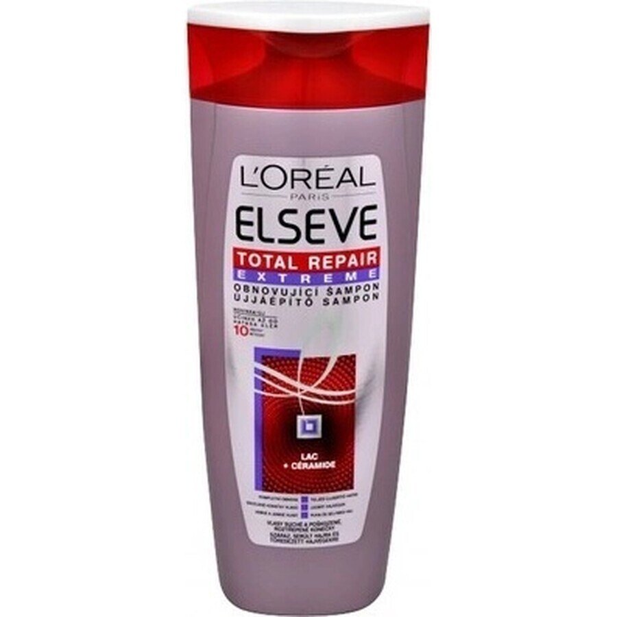 CHAMPÚ ELSÉVE TOTAL REPAIR EXTREME 1×250 ml, champú regenerador