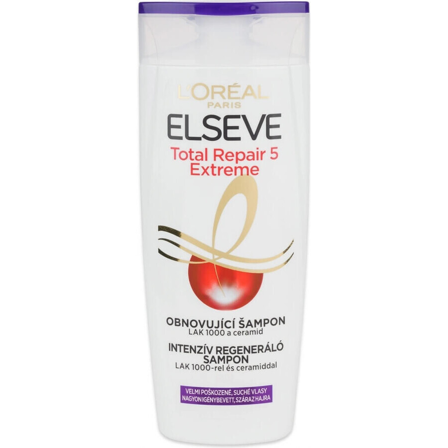 CHAMPÚ ELSÉVE TOTAL REPAIR EXTREME 1×250 ml, champú regenerador