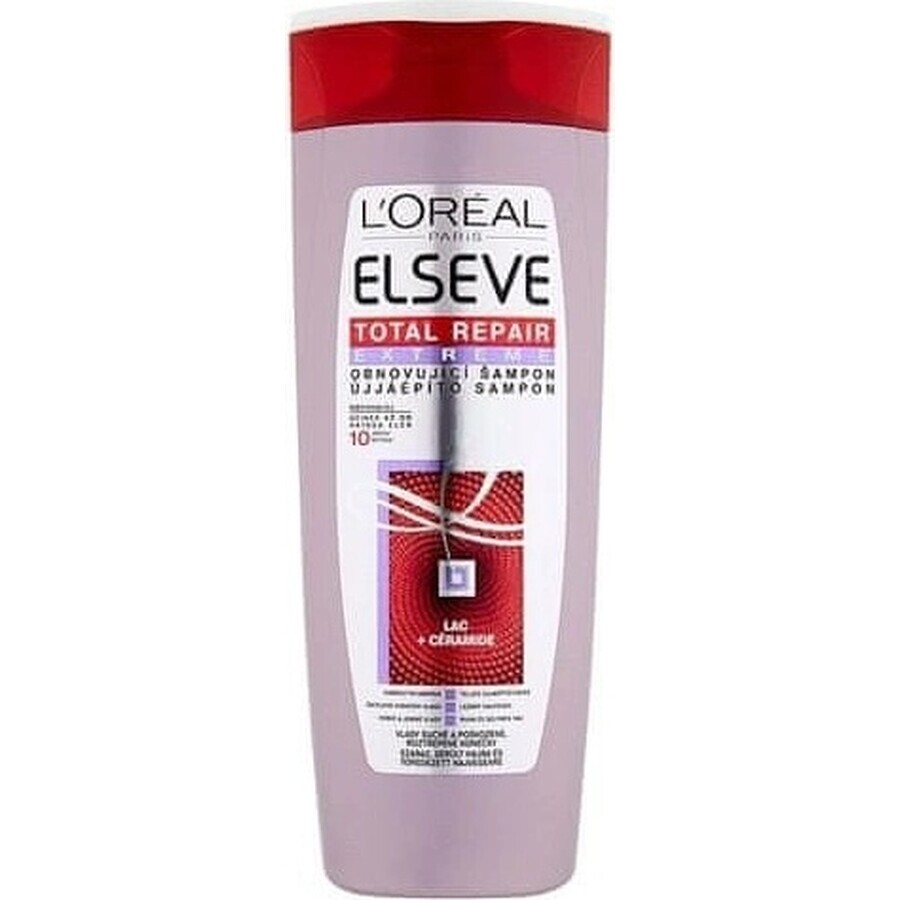 CHAMPÚ ELSÉVE TOTAL REPAIR EXTREME 1×250 ml, champú regenerador