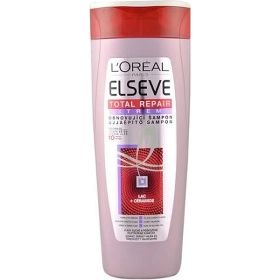 CHAMPÚ ELSÉVE TOTAL REPAIR EXTREME 1×250 ml, champú regenerador