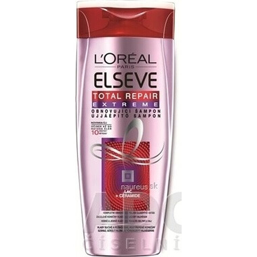 CHAMPÚ ELSÉVE TOTAL REPAIR EXTREME 1×250 ml, champú regenerador