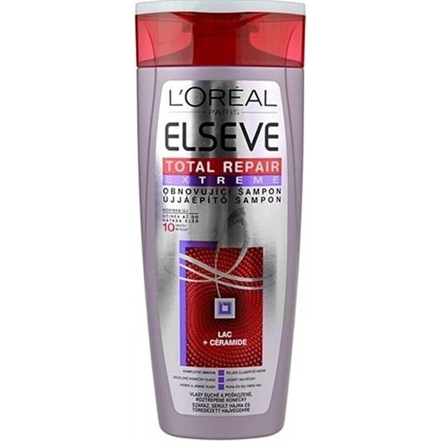 CHAMPÚ ELSÉVE TOTAL REPAIR EXTREME 1×250 ml, champú regenerador