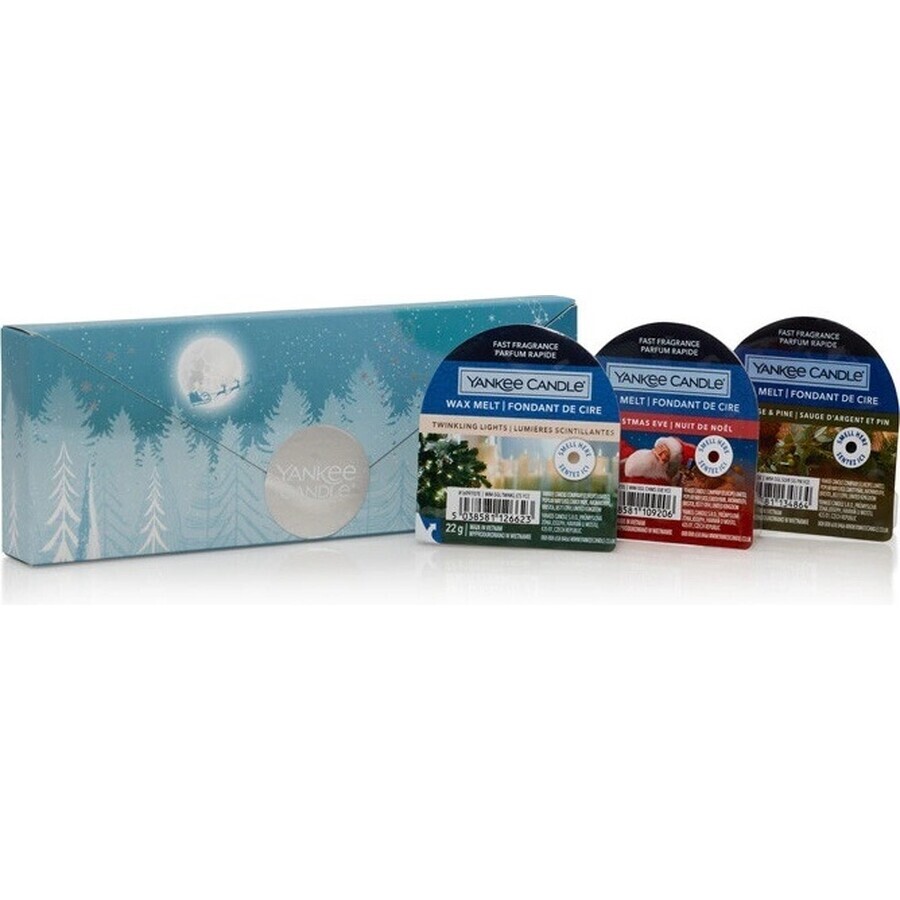 Set regalo Yankee Candle 3x Cera profumata 1×1 pz, set regalo