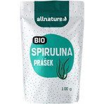 Allnature Espirulina orgánica en polvo 100g 1×100g