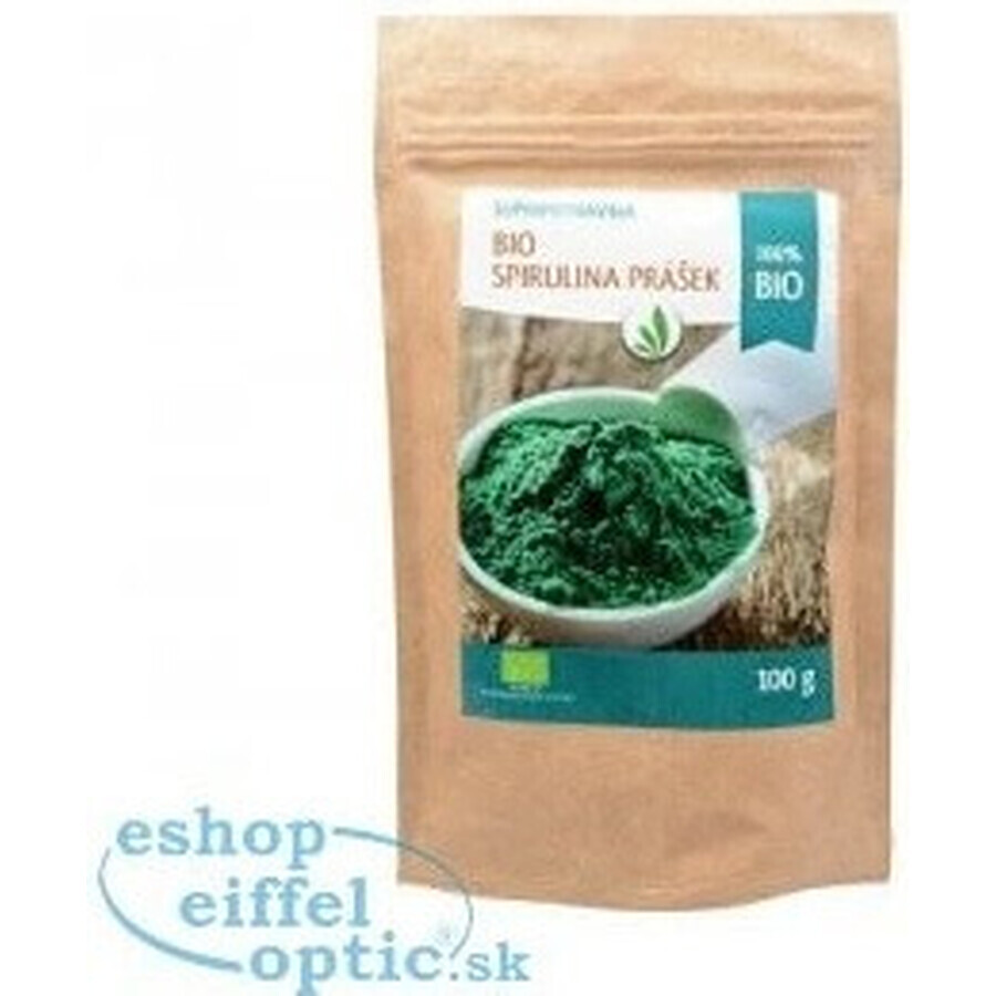 Allnature Espirulina orgánica en polvo 100g 1×100g