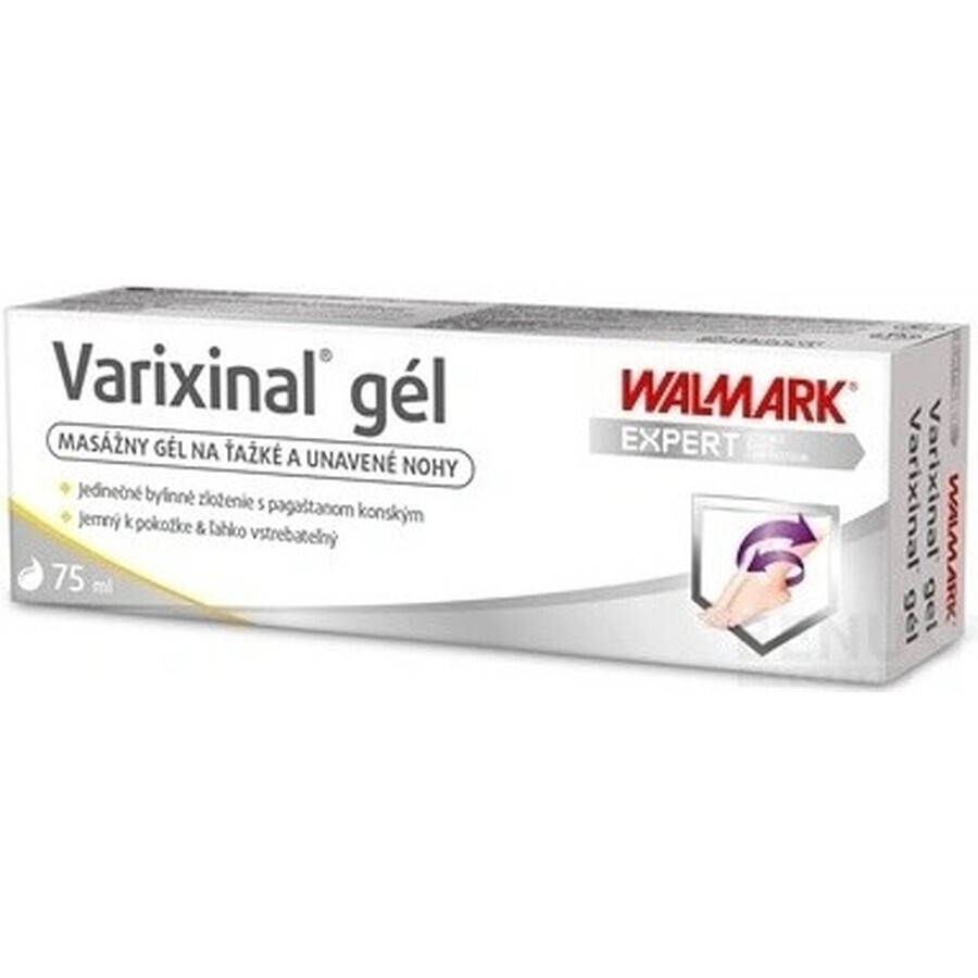 WALMARK Varixinal gel 1×75 ml, gel de masaj pentru picioare grele și obosite