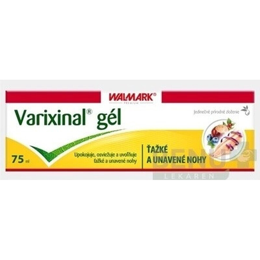 WALMARK Varixinal gel 1×75 ml, gel de masaj pentru picioare grele și obosite