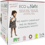 Eco by Naty Salviette umidificate senza profumo per pelli sensibili 1×168 pezzi, salviette umidificate