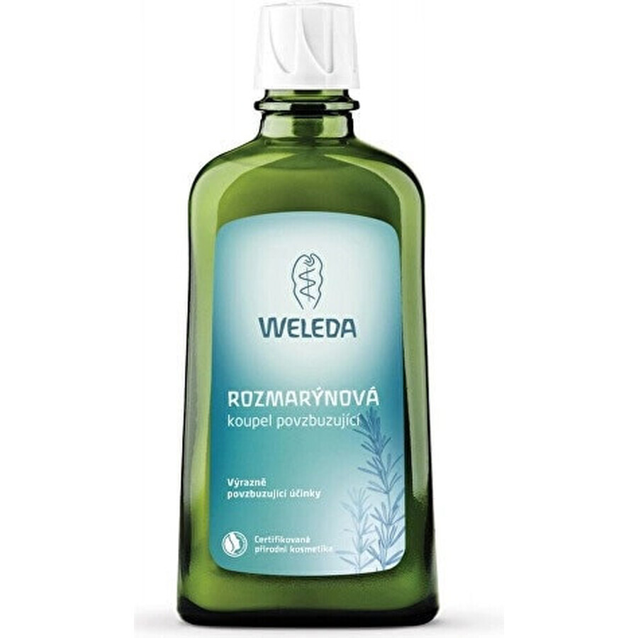 WELEDA Verkwikkende Badzeep met Rozemarijn 1×200 ml, badzeep