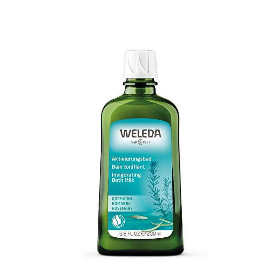 WELEDA Verkwikkende Badzeep met Rozemarijn 1×200 ml, badzeep