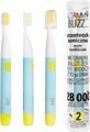 Vitammy Buzz Spazzolino sonico con 28.000 micromovimenti, 2 programmi di pulizia, Menta/Citron 1&#215;1 pz, spazzolino elettrico