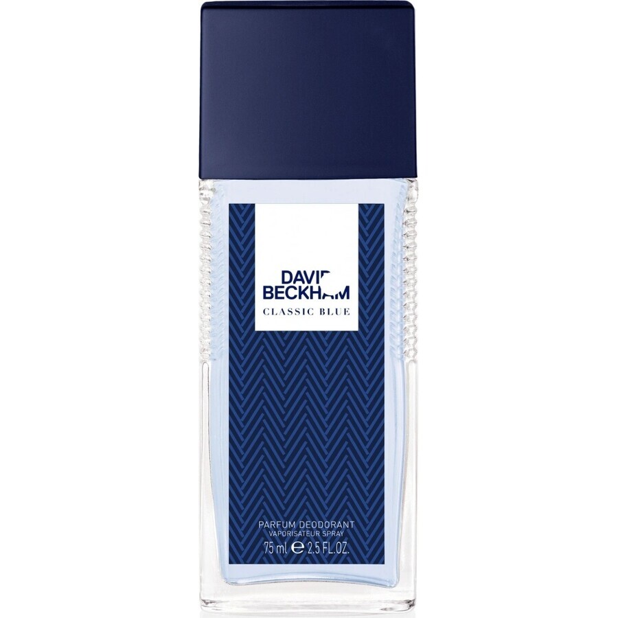 David Beckham Classic Blue Deo 75ml 1×75 ml 1×75 ml, eau de toilette