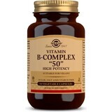 Solgar Vitamina del complejo B de alta potencia 50 cápsulas 1×50 cps, suplemento dietético