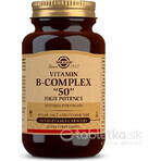 Solgar Vitamina del complejo B de alta potencia 50 cápsulas 1×50 cps, suplemento dietético