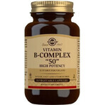 Solgar Vitamina del complejo B de alta potencia 50 cápsulas 1×50 cps, suplemento dietético