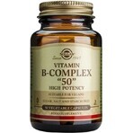 Solgar Vitamina del complejo B de alta potencia 50 cápsulas 1×50 cps, suplemento dietético