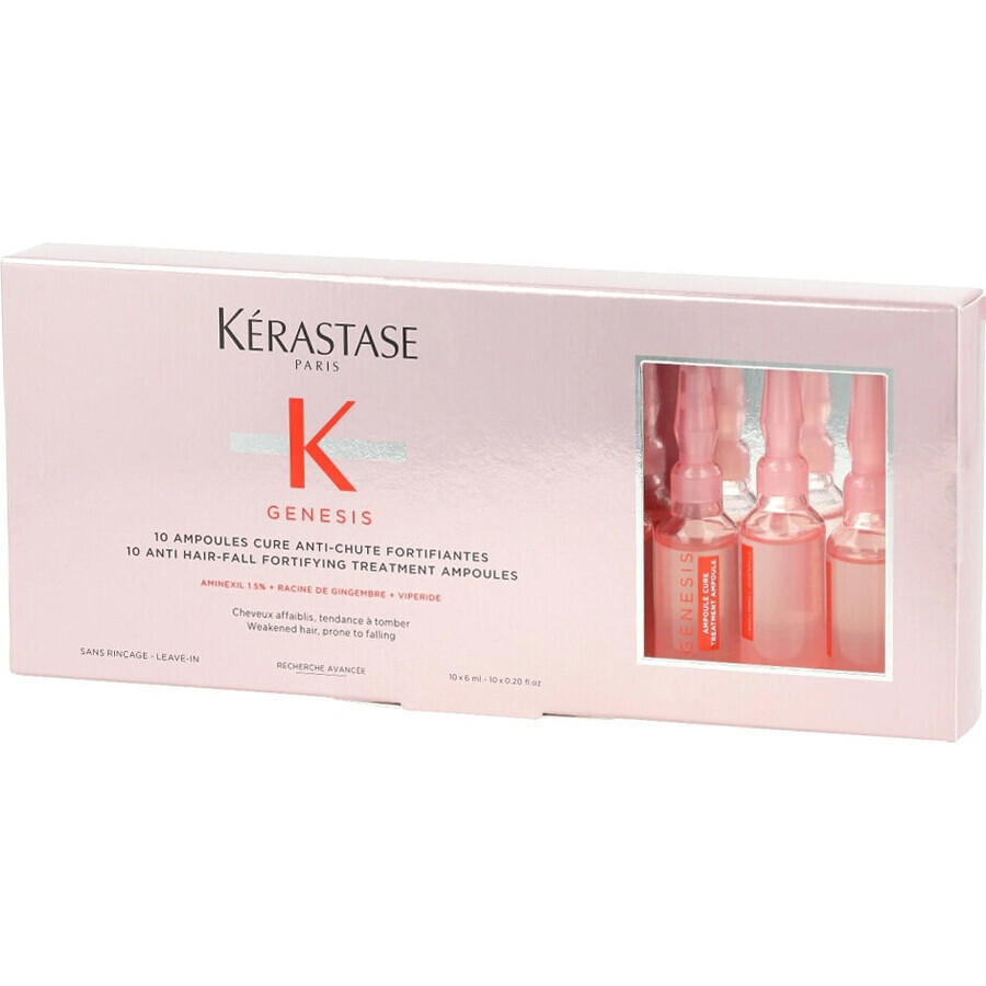 Kérastase Intensive treatment for weak hair prone to hair loss Genesis 1×6 ml, intensive treatment for weak hair