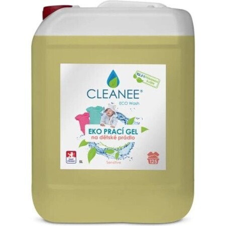 EKO Cleanee 5L 1×1500 ml EKO Cleanee 5L Baby Laundry Washing Gel 1×1500 ml, gel di lavaggio