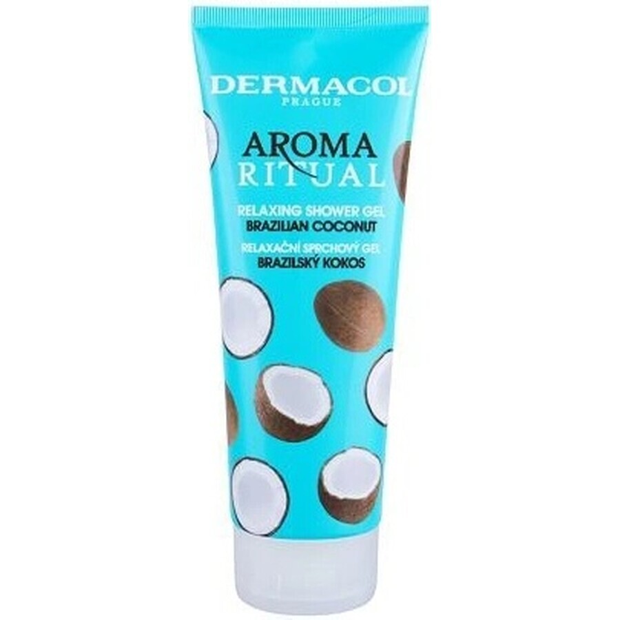 Dermacol Aroma Ritual Brasilianische Kokosnuss entspannendes Duschgel 1×250 ml mit Kokosnussöl