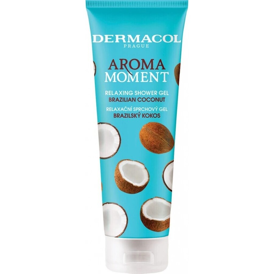 Dermacol Aroma Ritual Brasilianische Kokosnuss entspannendes Duschgel 1×250 ml mit Kokosnussöl