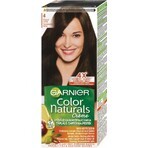 Garnier Color Naturals colore permanente per capelli 4 Castano Medio 1×1 pezzo, colore per capelli