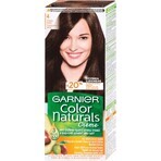 Garnier Color Naturals colore permanente per capelli 4 Castano Medio 1×1 pezzo, colore per capelli