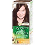 Garnier Color Naturals colore permanente per capelli 4 Castano Medio 1×1 pezzo, colore per capelli