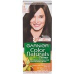 Garnier Color Naturals colore permanente per capelli 4 Castano Medio 1×1 pezzo, colore per capelli