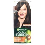 Garnier Color Naturals colore permanente per capelli 4 Castano Medio 1×1 pezzo, colore per capelli