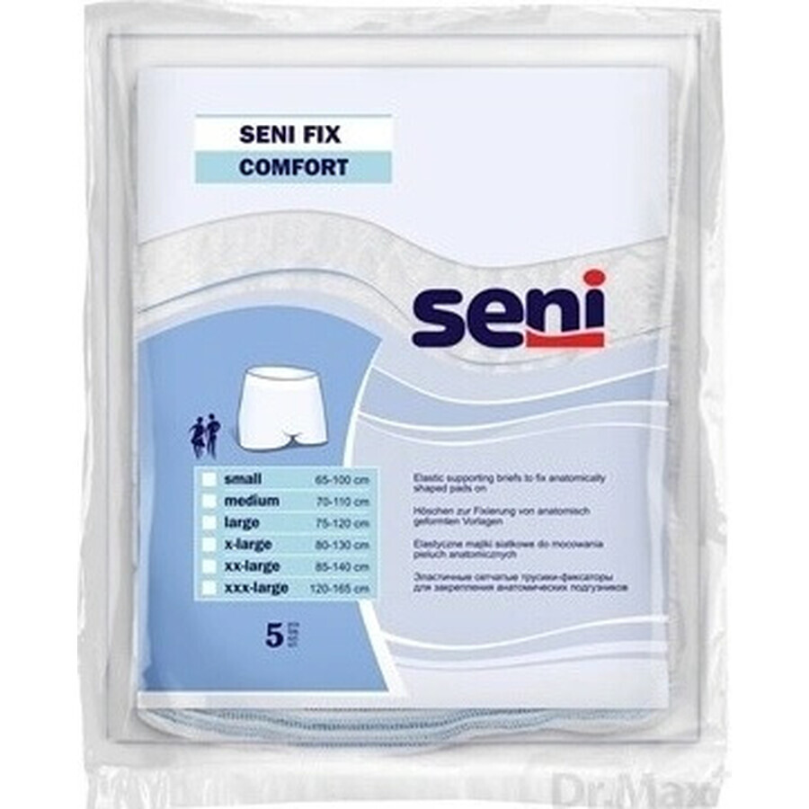 Seni FIX PANTY Chiloți mari de fixare elastică (circumferință 85-120 cm) 1x5 buc