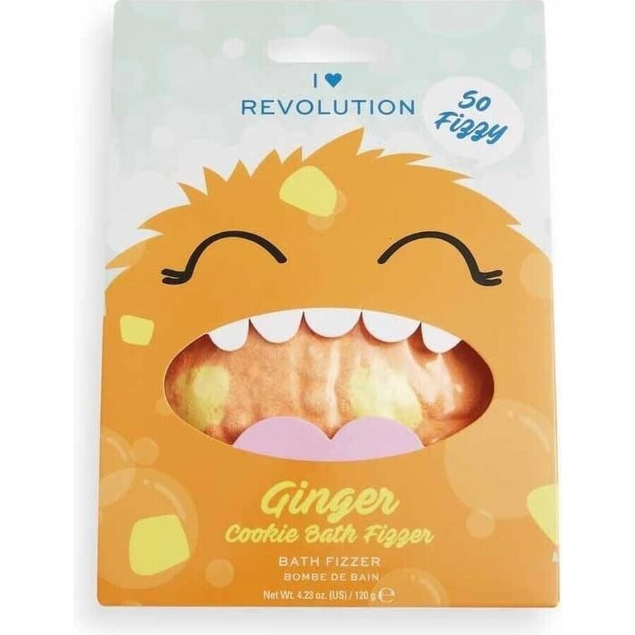 I♥Revolution Ginger Cookie bombă de baie 1×1 buc