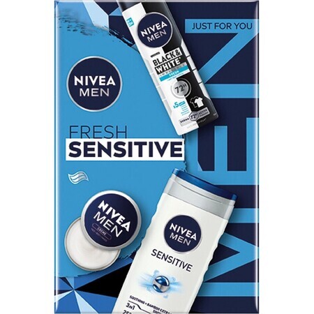 NIVEA MEN BOX DEO FRESH 1×1 pcs, pack regalo