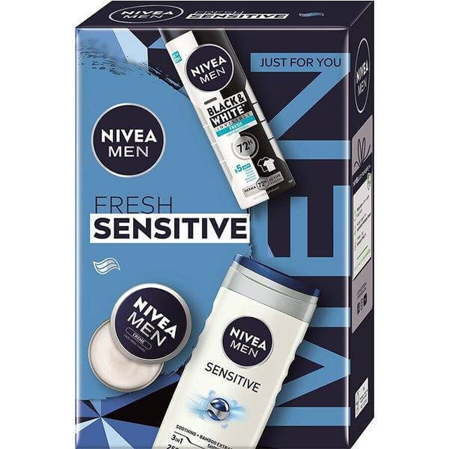 NIVEA MEN BOX DEO FRESH 1×1 pcs, pack regalo