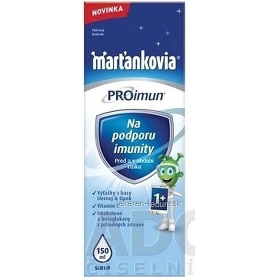 WALMARK Martiankovia PROimun 1×150 ml, immunity syrup