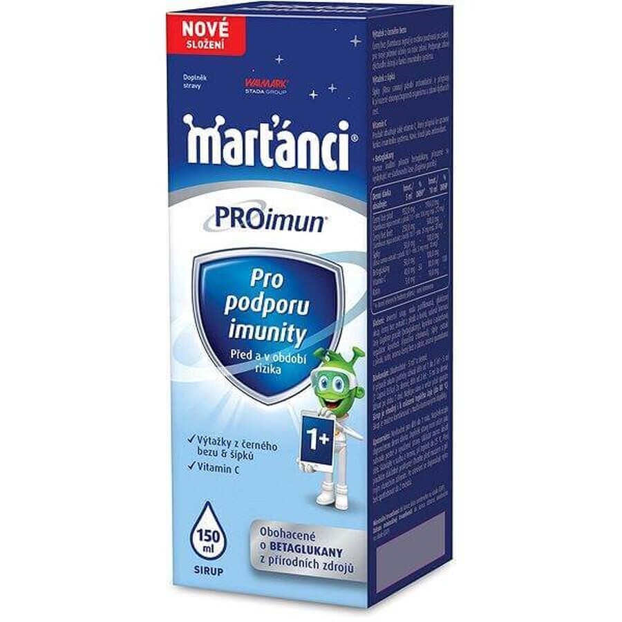 WALMARK Martiankovia PROimun 1×150 ml, immunity syrup