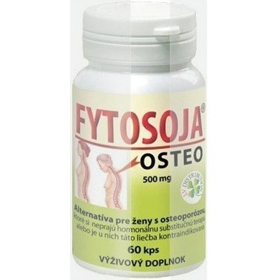 FYTOSOJA OSTEO OSTEO 500 mg 1×60 cps, integratore alimentare