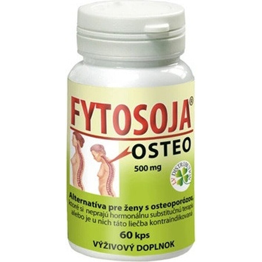 FYTOSOJA OSTEO OSTEO 500 mg 1×60 cps, integratore alimentare