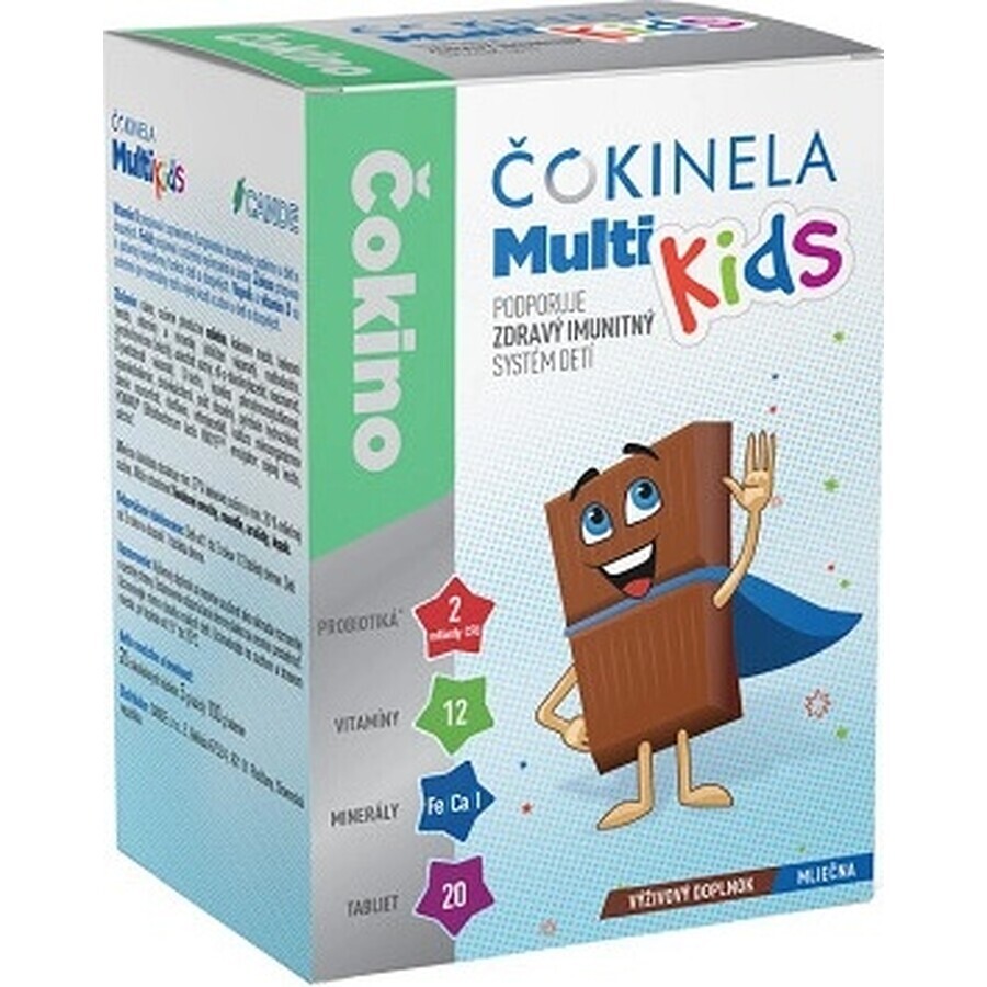 COCINELA Immuno Kids chocoladerepen 1×20 stuks