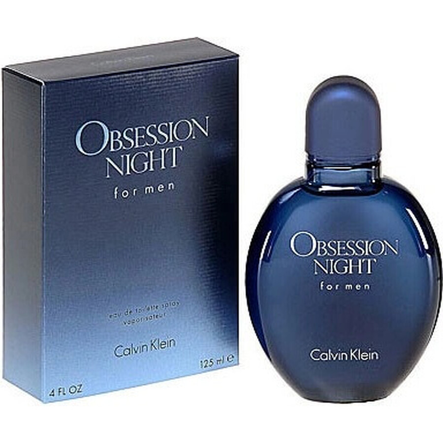 Calvin Klein Obsession Night Men Edt 125ml 1×125 ml, eau de toilette