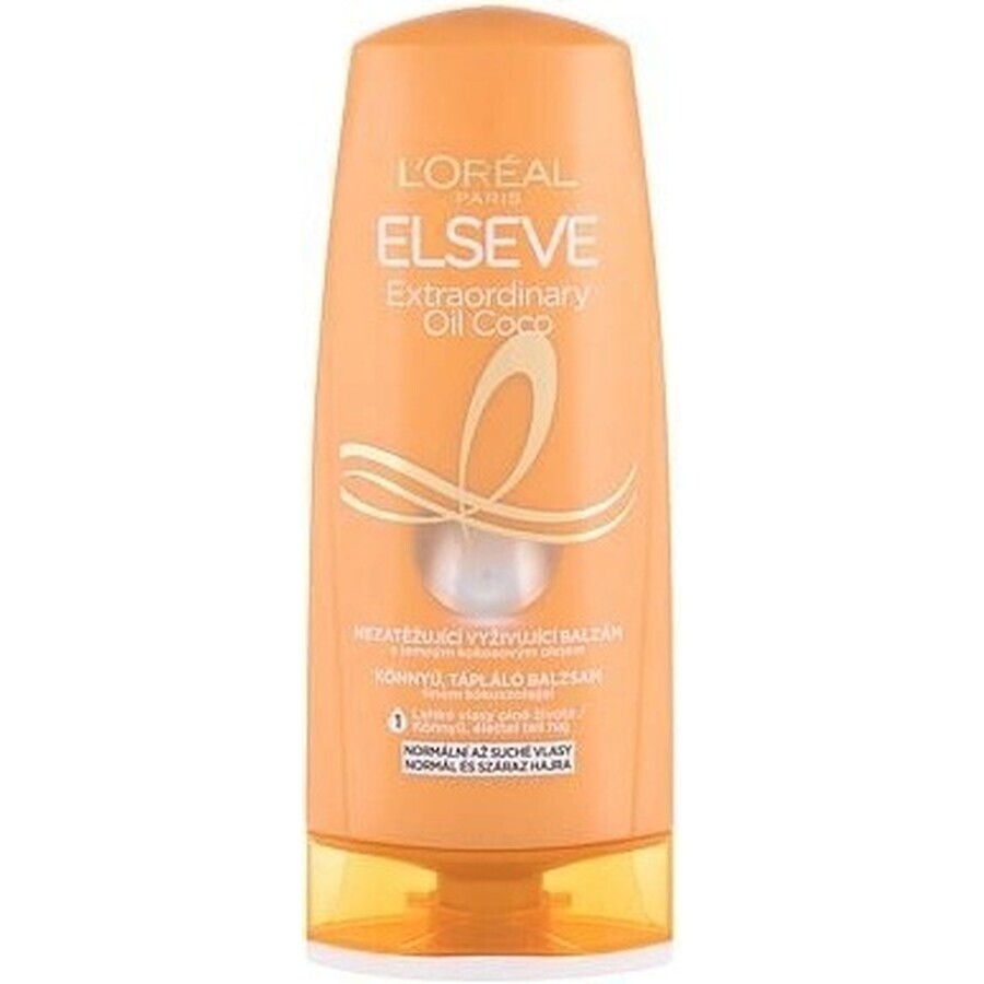 L'Oréal Paris Elseve Elseve Extraordinary Oil Balm, 200 ml 1×200 ml, pour cheveux secs