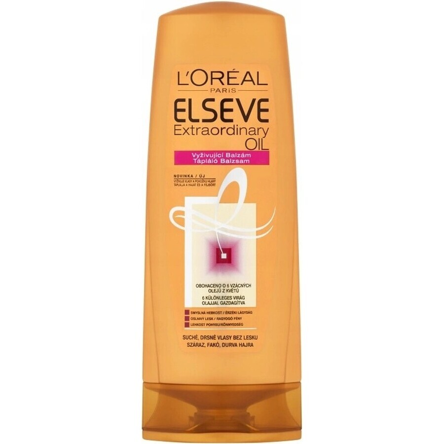 L'Oréal Paris Elseve Elseve Extraordinary Oil Balm, 200 ml 1×200 ml, pour cheveux secs