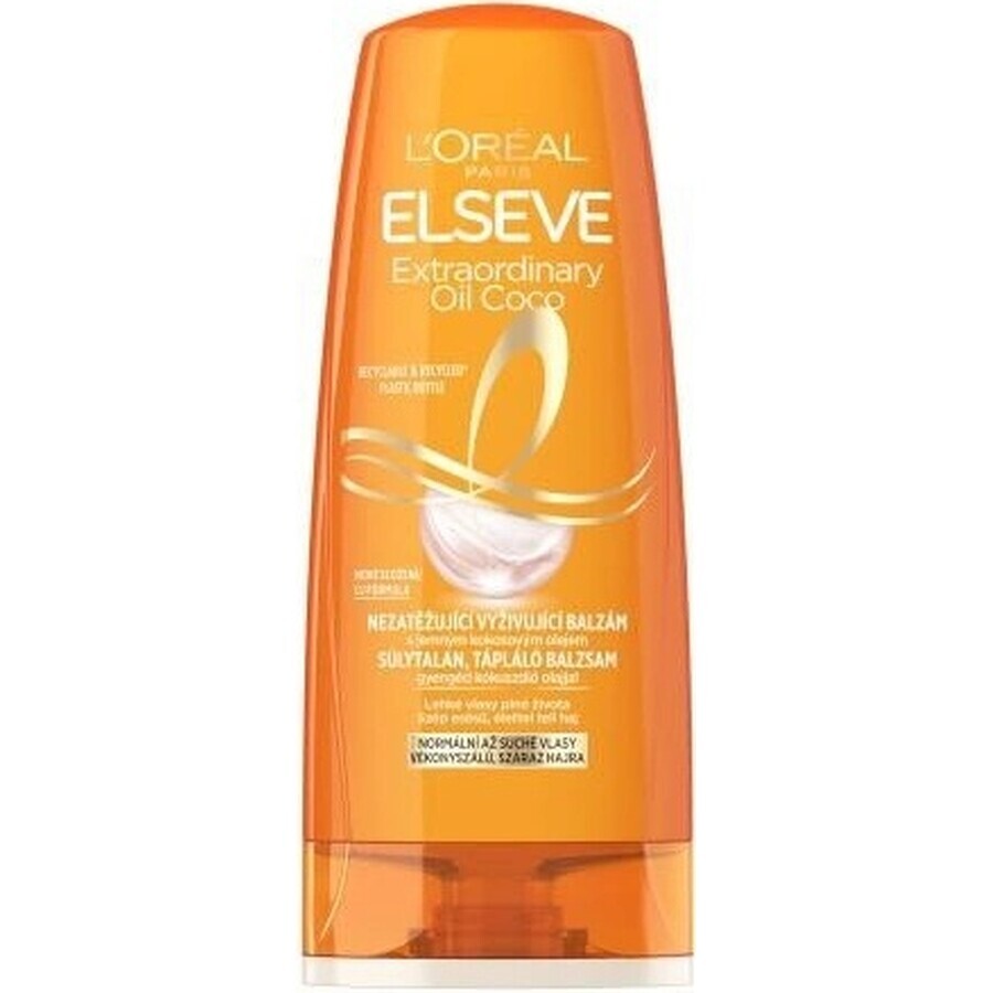 L'Oréal Paris Elseve Elseve Extraordinary Oil Balm, 200 ml 1×200 ml, pour cheveux secs