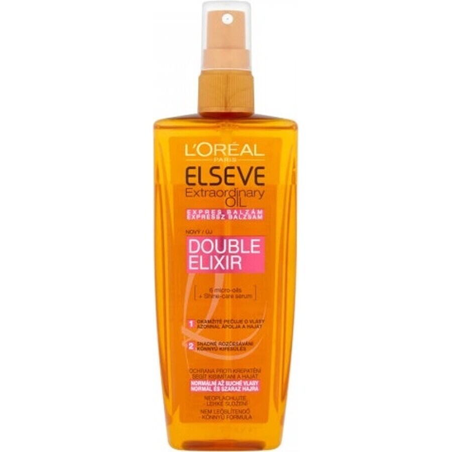 L'Oréal Paris Elseve Elseve Extraordinary Oil Balm, 200 ml 1×200 ml, pour cheveux secs