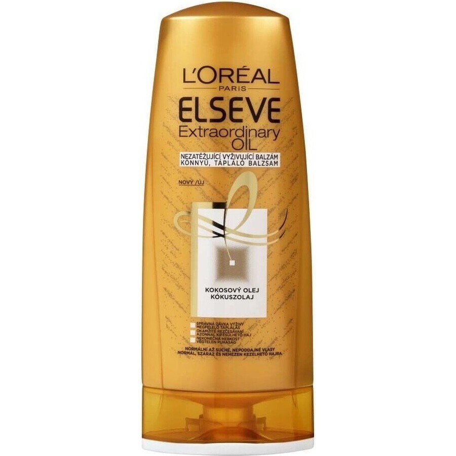 L'Oréal Paris Elseve Elseve Extraordinary Oil Balm, 200 ml 1×200 ml, pour cheveux secs