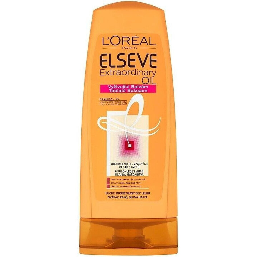 L'Oréal Paris Elseve Elseve Extraordinary Oil Balm, 200 ml 1×200 ml, pour cheveux secs