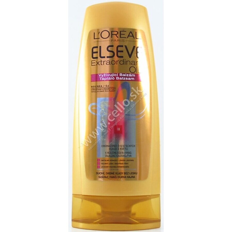 L'Oréal Paris Elseve Elseve Extraordinary Oil Balm, 200 ml 1×200 ml, pour cheveux secs