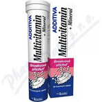 ADDITIVA MULTIVITAMINA + Minerale, Pesca 1×20 tbl