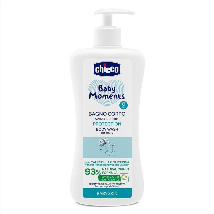 CHICCO Baby shampoo corpo 1×500 ml con dispenser