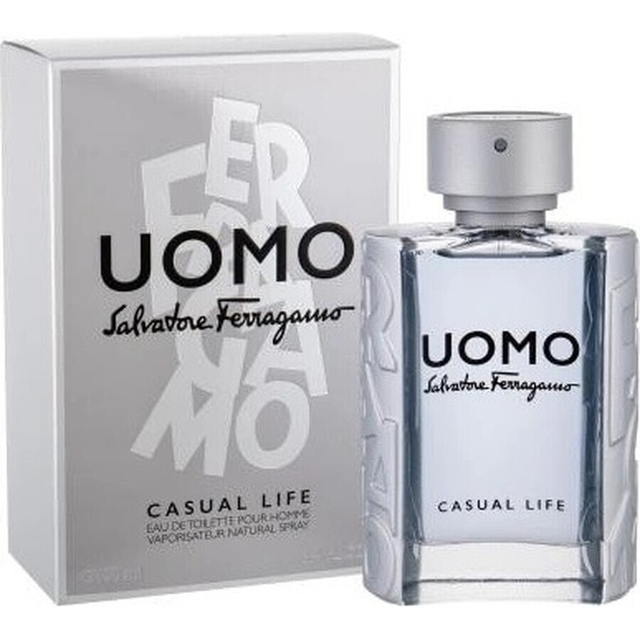 Salvatore Ferragamo Uomo Cl Edt 100ml 1×100 ml, Eau de toilette